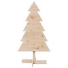 vidaXL Arbre de Noël en bois pour décoration 100 cm bois massif de pin