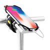 BoneCollection Support pour smartphone 2 en 1 Bike Tie Pro Noir