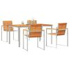 vidaXL Ensemble de salle à manger pour jardin 5 pcs