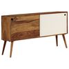 vidaXL Buffet Bois de Sesham massif 118x30x66 cm