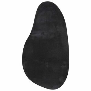vidaXL Tapis HUARTE Noir 80 x 150 cm Polyester