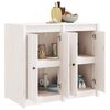 vidaXL Armoire de cuisine d'ext&eacute;rieur blanc bois de pin massif