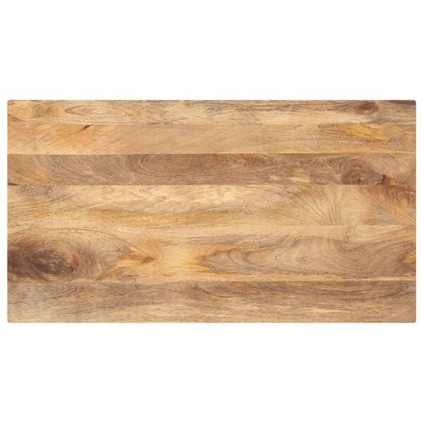 vidaXL Dessus de table 120x50x2,5cm rectangulaire bois massif manguier