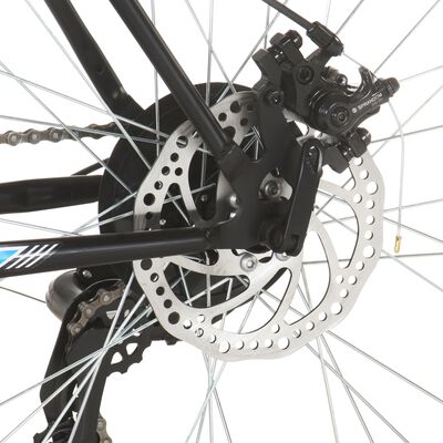 vidaXL Vélo de montagne 21 vitesses Roues 29 pouces Cadre 53 cm Noir