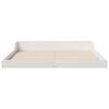 vidaXL Cadre de lit Blanc 140 x 210 cm Pin massif