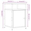 vidaXL Tables de chevet 2pcs Ch&ecirc;ne marron 40x42x60cm Bois d'ing&eacute;nierie