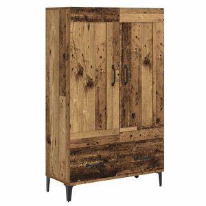 vidaXL Haut Armoire Bois ancien 70 x 31 x 115 cm Bois d'ing&eacute;nierie