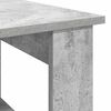 vidaXL Table basse Gris b&eacute;ton 72 x 50 x 50 cm Bois d'ing&eacute;nierie