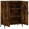 vidaXL Buffet ch&ecirc;ne fum&eacute; 69,5x34x90 cm bois d'ing&eacute;nierie