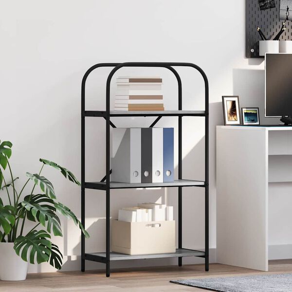vidaXL &Eacute;tag&egrave;re Gris Sonoma 60 x 30 x 109 cm Bois d'ing&eacute;nierie