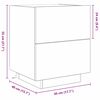 vidaXL Cabinet de chevet avec tiroir Ch&ecirc;ne artisanal 45 x 40 x 55 cm