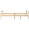 vidaXL Cadre de lit sans matelas 75x190 cm bois de pin massif