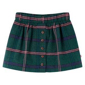 vidaXL Jupe pour enfants vert fonc&eacute; 92