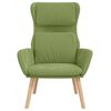 vidaXL Chaise de relaxation Vert clair Velours