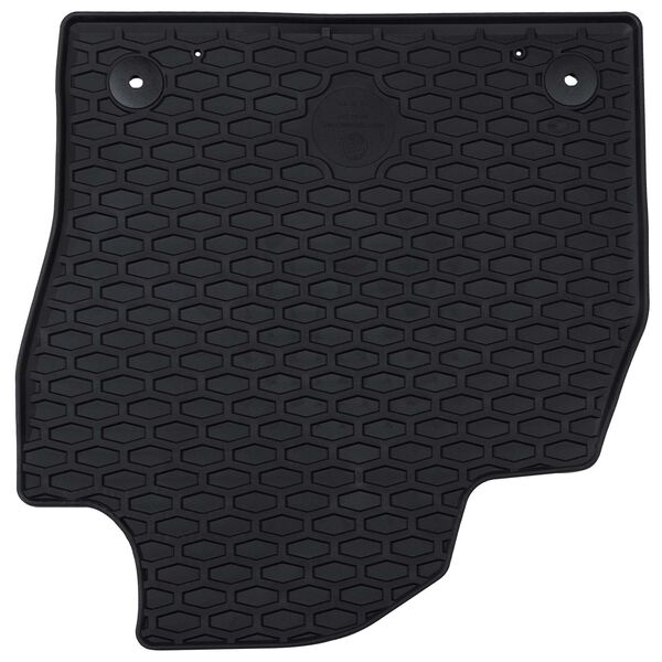 vidaXL Tapis de voiture 4 pcs Noir VW POLO , TAIGO Caoutchouc