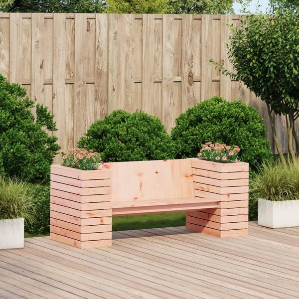 vidaXL Banc avec jardini&egrave;res 167,5x60x65 cm bois massif de douglas