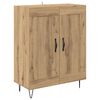 vidaXL Haut Armoire 2 pcs Ch&ecirc;ne artisanal Bois d'ing&eacute;nierie