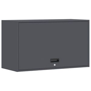vidaXL Armoire murale pour garage Anthracite 90 x 40 x 53 cm