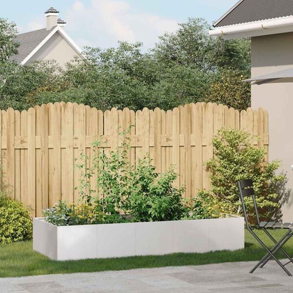 vidaXL Jardini&egrave;re 200x80x40 cm acier inoxydable