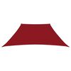 vidaXL Voile de parasol Tissu Oxford trapèze 2/4x3 m Rouge
