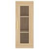 vidaXL Armoire murale ch&ecirc;ne sonoma 34,5x34x90 cm
