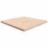 vidaXL Dessus de table carr&eacute; 90x90x4 cm Bois ch&ecirc;ne massif non trait&eacute;
