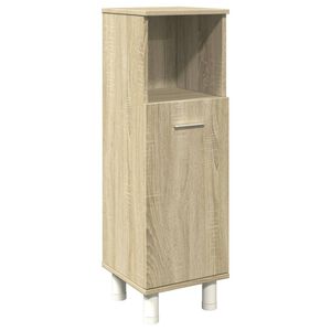 vidaXL Armoire de salle de bain ch&ecirc;ne sonoma 30,5x30x95 cm