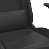 vidaXL Chaise de jeu de massage noir similicuir