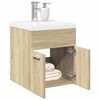 vidaXL Ensemble de meubles de salle de bain 2 pcs chêne sonoma