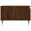 vidaXL Table basse ch&ecirc;ne marron 55x55x36,5 cm bois d'ing&eacute;nierie