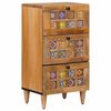 vidaXL Buffet Naturel 40 x 33 x 75 cm Bois de mangue massif