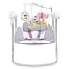 Kinderkraft Balancelle b&eacute;b&eacute; MINKY Rose et gris