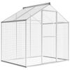vidaXL Voli&egrave;re d'ext&eacute;rieur Aluminium 178 x 122 x 194 cm