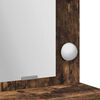 vidaXL Table de Toilette Ch&ecirc;ne fum&eacute; 50 x 41 x 135 cm Bois d'ing&eacute;nierie