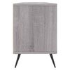 vidaXL Meuble TV sonoma gris 150x30x44,5 cm bois d'ing&eacute;nierie