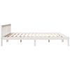 vidaXL Cadre de lit extra long sans matelas 180x220 cm bois massif pin