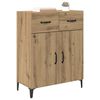 vidaXL Buffet Ch&ecirc;ne artisanal 69,5 x 34 x 90 cm Bois d'ing&eacute;nierie