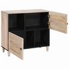 vidaXL Buffet Blanc 33,5 x 80 x 75 cm