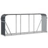vidaXL Porte-bûches Anthracite 234 x 45 x 100 cm Acier galvanisé