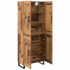vidaXL Haut Armoire Bois ancien 69,5 x 34 x 180 cm Bois d'ing&eacute;nierie