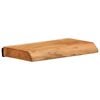 vidaXL Étagères murales 2 pcs 30x20x3,5 cm bois massif d'acacia