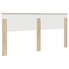 vidaXL T&ecirc;te de lit Ch&ecirc;ne Sonoma 180 cm Bois d'ing&eacute;nierie