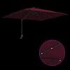 vidaXL Parasol de jardin Bordeaux 248,5 x 247,5 x 160 cm