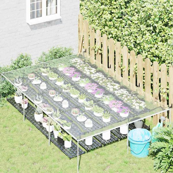 vidaXL B&acirc;che transparente avec &oelig;illets 2x3 m PVC