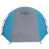 vidaXL Tente de camping tunnel 4 personnes bleu imperm&eacute;able