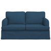 vidaXL Canap&eacute; Bleu Dimensions globales: 144 x 80 x 85 cm (l x P x H)