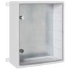 vidaXL Armoire de contr&ocirc;le Gris 57 x 23 x 60 cm Plastic ABS