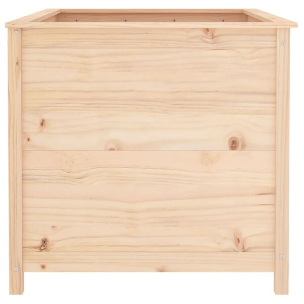 vidaXL Lit sur&eacute;lev&eacute; de jardin 119,5x82,5x78 cm bois de pin massif