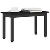 vidaXL Table basse Ch&ecirc;ne noir 60 x 30 x 36 cm Bois d'ing&eacute;nierie