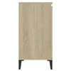 vidaXL Buffet chêne sonoma 60x35x70 cm bois d'ingénierie